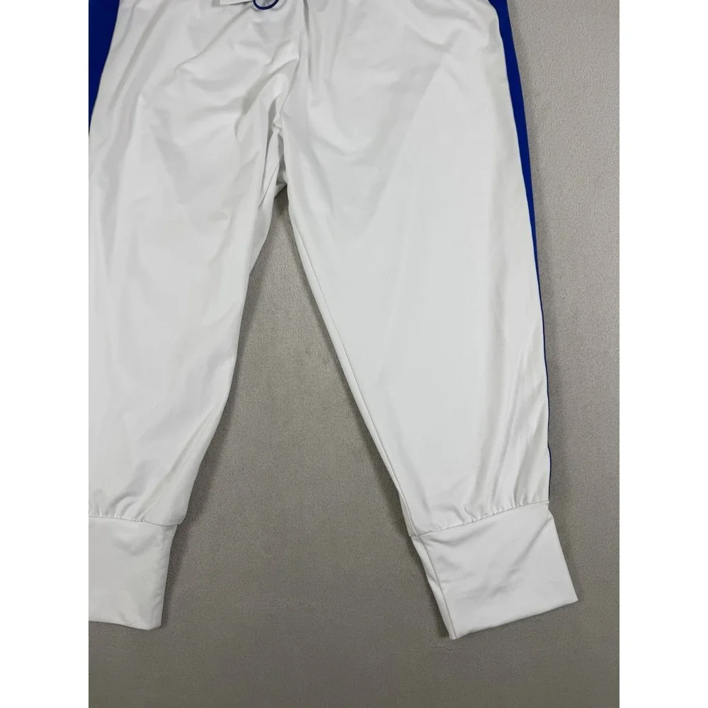 Fabletics Victoria Pants Short Contrast Tuxedo Track Pants Women's Size L